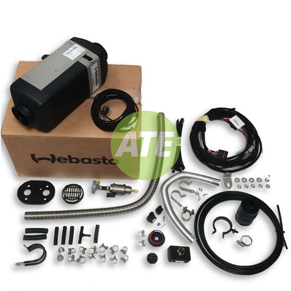 Webasto Air Top 2000 Stc 12V Universal Heater Kit Diesel Rotary Control and 1 Outlet Ducting Kit