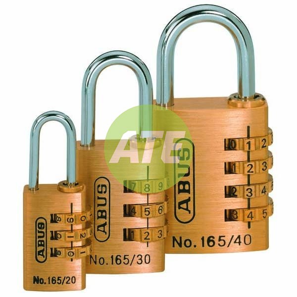 Abus 165/20 Brass Combi Padlock