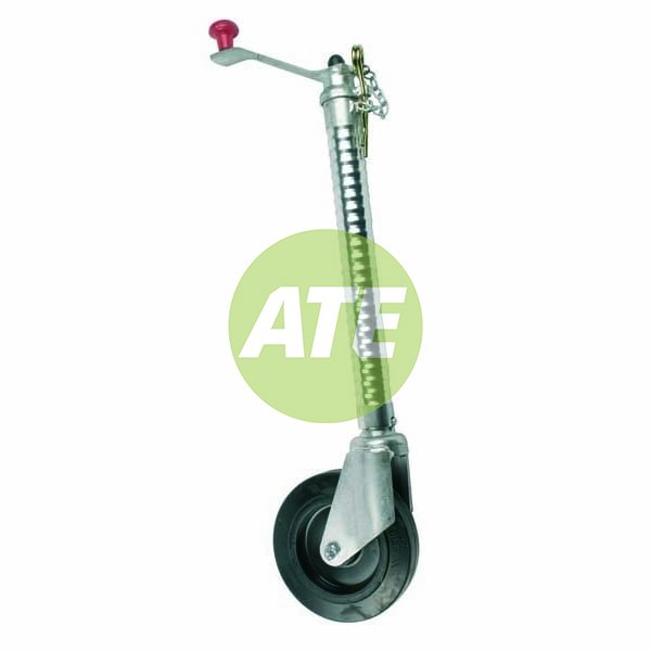 Bradley 48mm Serrated Telescopic Heavy Duty Jockey Wheel