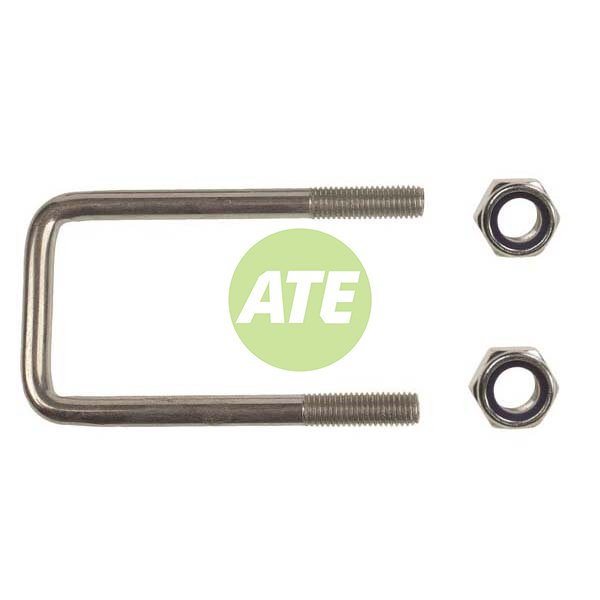 U' Bolt C/W Nyloc Nuts M12 (60 X 180)