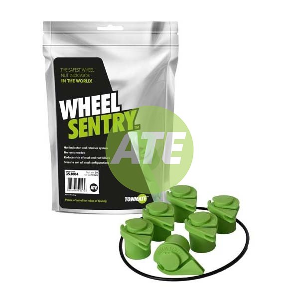 24mm Wheel Sentry� Kit 6 Stud 130mm PCD C/W Safe Band - Set For 4 Wheels