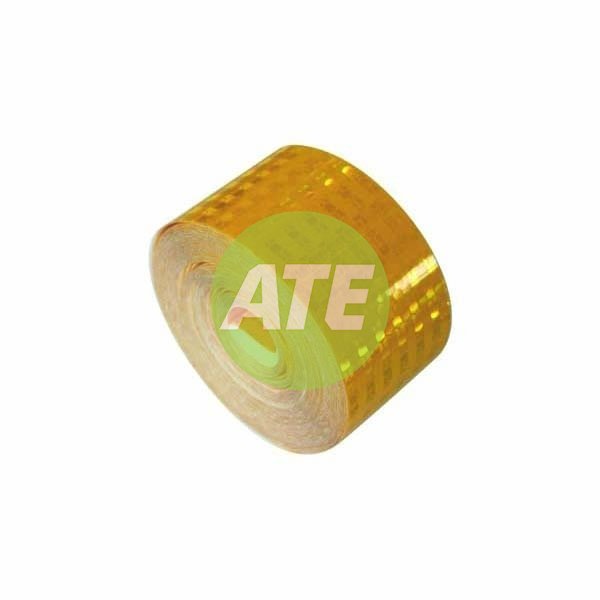 100mm Yellow Ece70 Reflective Tape - Roll Of 11.4M