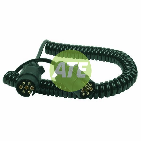 1.5M 'N' Type Curly Extension Lead (Plug/Plug)