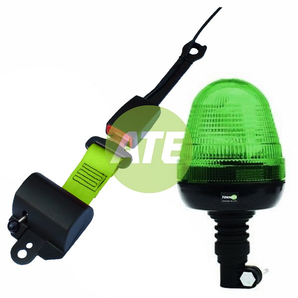 Seat Belt Indicator – Flexi Pole Mount Led Beacon C/W Flexible Receiver