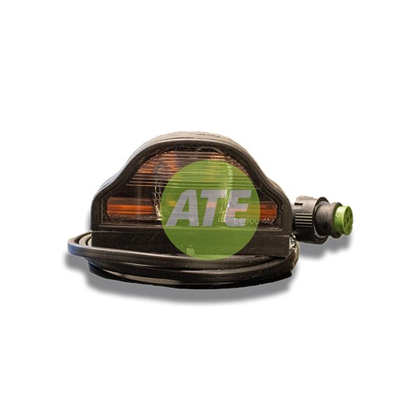 Aspoeck Rear Number Plate Lamp C/W 1.5M Cable & 5 Pin Connector