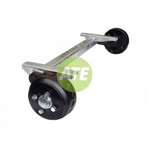 Axle To Suit Atlas Copco Xas67 Compressor (Braked) - Non Genuine