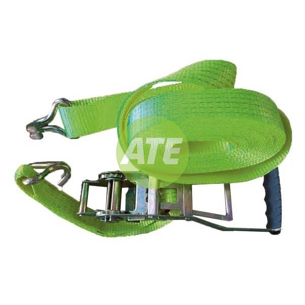 5T 4M Ergonomic Ratchet Strap Assembly With Claw Hook