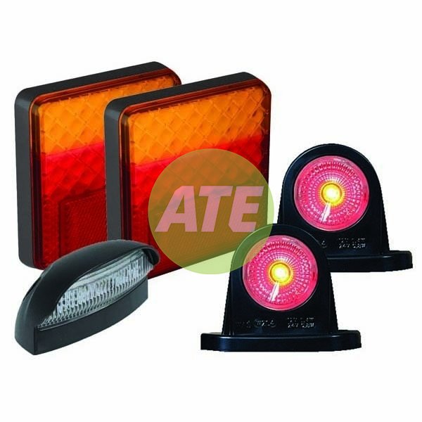 Led Square Rear Combination Lamp Kit