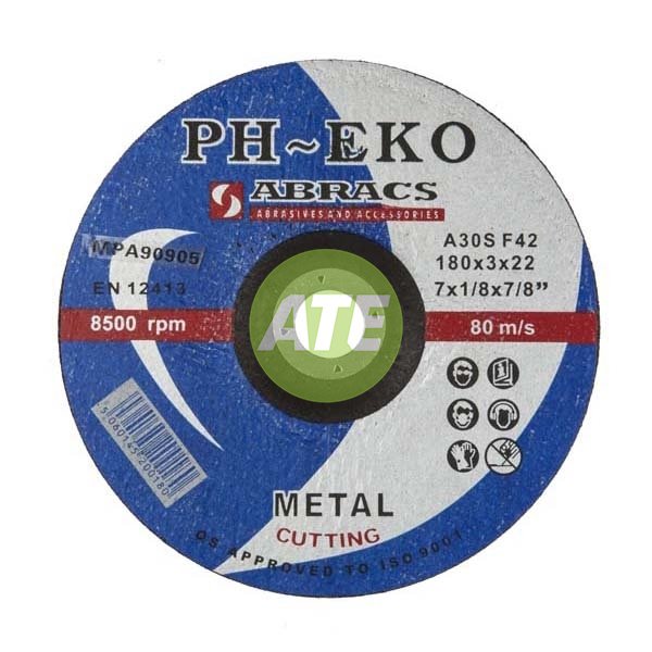 180mm (7") Metal Cutting Disc
