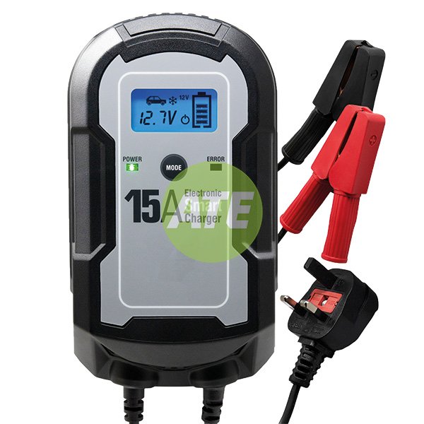 Electronic Smart Charger 15A 12/24V