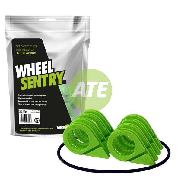 27mm Low Profile Wheel Sentry® Kit 8 Stud 275mm C/W Safe Band - Set For 4 Wheels