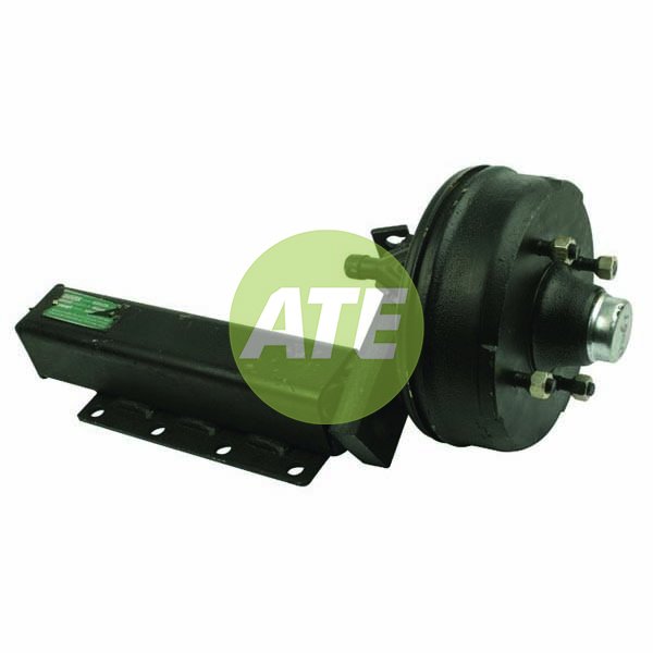 1000kg Braked Rubber Suspension Units 4 Stud 5½" Pcd