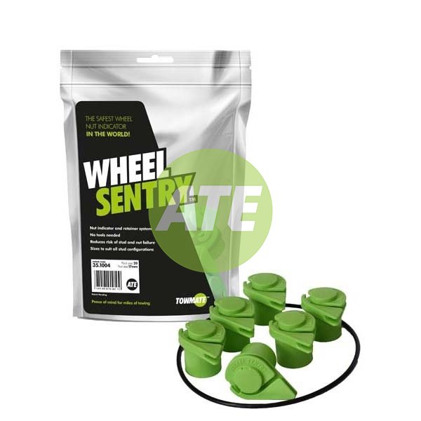27mm Wheel Sentry� Kit 6 Stud 205mm PCD C/W Safe Band - Set For 4 Wheels